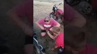 иж юпитер 5  разбор улитки и замена замочка цепи