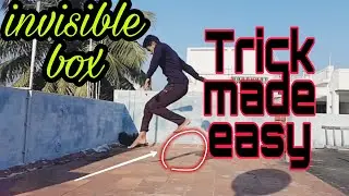 invisible box trick in 4 steps #invisiblestepchallenge #tutorial