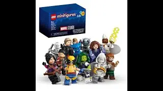 Lego Marvel CMF series 2 COMPLETE SET review