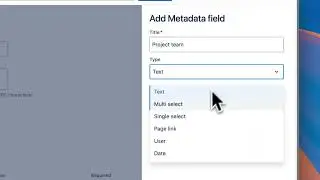 How to create content categories with metadata in Confluence