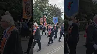Northallerton orange parade 2024