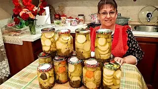 Zucchini in the winter I DO NOT BUY anymore! The perfect marinated zucchini recipe!
