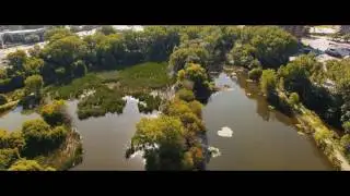 Richfield Lake - Aerial View - Phantom 3 4K