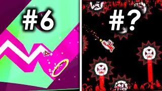 Top 10 EASIEST Extreme Demons in Geometry Dash
