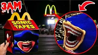 DO NOT ORDER SHIN SONIC HAPPY MEAL FROM MCDONALDS AT 3AM!! (SCARY SONIC TAPES)