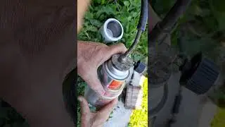 Холод ,,живет,, в газовом баллончике для печки.