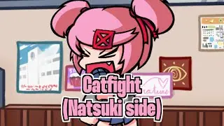 【Friday Night Funkin'】【Doki Doki Takeover Plus!】Catfight (Natsuki side)【FNF】