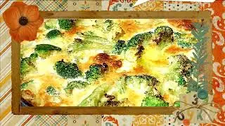 Запеканка по-деревенски с брокколи