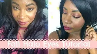 Get Ready With Me: Fall Halo Eyes Makeup Tutorial & Outfit!