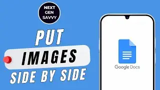How to Put Images Side By Side in Google Docs