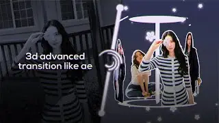 3D ADVANCED TRANSITION LIKE AE on alight motion | tutorial #35