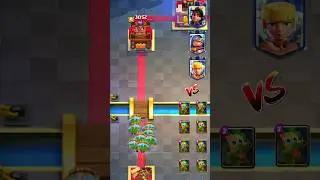8× Dart Goblin vs All Tower 🥵🥵 #clashroyale #supercell #shorts