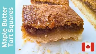 How to Make Dairy Free Maple Butter Tart Squares | No Pastry Needed!