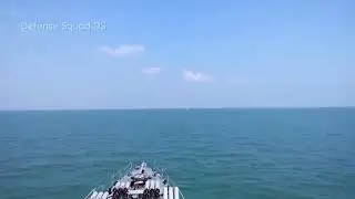 Submarine destroyer RDC fire from Bangladesh Navy Warship