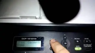 Reset: Drum Brother DCP-1616NW Laserjet Printer