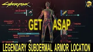 Cyberpunk 2077 Legendary Cyberware Subdermal Armor Location