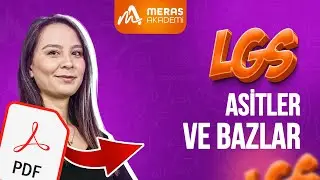 Asitler ve Bazlar Konu Anlatımı | LGS 2025 Fen Bilimleri