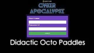 Cyber Apocalypse 2023 | Didactic Octo Paddles Solution [Voice | Explained]