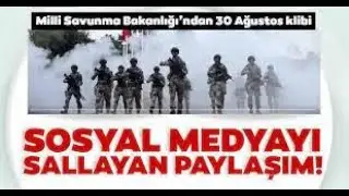 30 Ağustos klibi! Komandolardan Rap müzik eşliğinde tüyleri diken diken eden o klip.