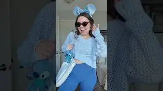 Stitch inspired Disney outfit! 🩵🌺🏄🏻✨ #disney #disneystyle #disneyoutfit #liloandstitch #shorts
