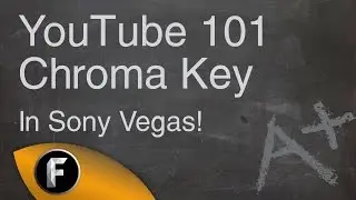 How to do chroma key in Sony Vegas - YouTube 101