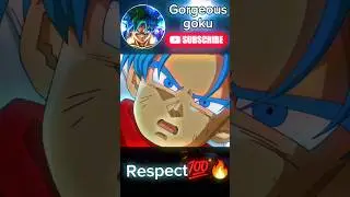 Trunks hit goku🔥🔥 #goku #dragonball #anime #shorts