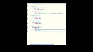POLYMORPHISM IN PYTHON | OOP's in PYTHON | 