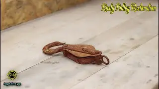 🛠Paslı Palanga Restorasyonu *Rusty Pulley Restoration* [Rust Remover]