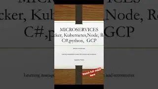 How to build a micro service webpage using Node, react,Docker,Kubernate, Python, C#