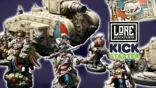 Lore Miniatures Altirvun Kickstarter Make Great 40k Imperial Guard Alternatives