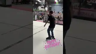 Blading birthday party.         #bloomfieldadventures