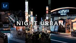 how to edit night urban lightroom preset | night lightroom preset tutorial free dng