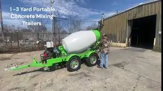 Ready Mixer - Portable Concrete Mixing Trailers