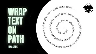 Inkscape: How to Wrap Text on Path
