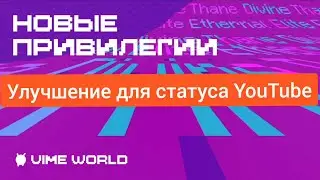 УЛУЧШЕНИЯ ДЛЯ СТАТУСА YouTube на VimeWorld | ЧТОБЫ Я ДОБАВИЛ? 