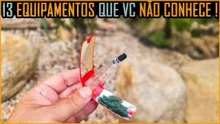 13 Equipamentos de Sobrevivência que vc NÃO CONHECE!