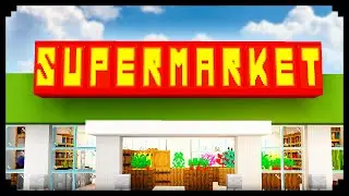 ✔ How to Make a Working Supermarket in Minecraft