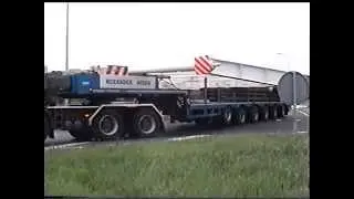 01-07-2000 transport Vlietsterbrug van Hoogeveen naar Leeuwarden door Koekkoek deel 1 van 3
