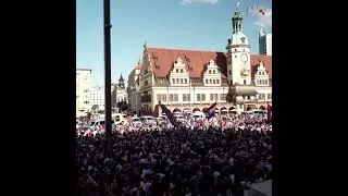 U Leipzigu je razvijena najveća hrvatska navijačka zastava dugačka