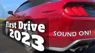 Mustang GT Convertible First Drive in 2023  |  Sound On!