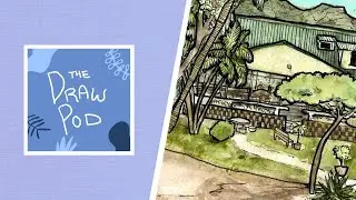 Draw Pod | Making Google Earth art, rollerskating frogs, and sketching every day
