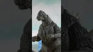 NECA Godzilla 1989 stopmotion  @Primeval_1 #stopmotion #godzilla #toho #animation