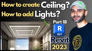 Advance ceiling in Revit 2023 | Part 18 | Complete course for beginners |