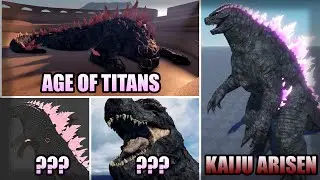 ALL GODZILLA EVOLVED IN ROBLOX GODZILLA GAMES! | Roblox Godzilla