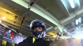 Жажда скорости.Серьёзные гонки на картах.