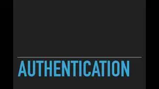 PHP - Authentication