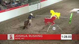 Calgary Stampede 2019 - July 11 - Cowboy Up Winning Run - Joshua Rushing
