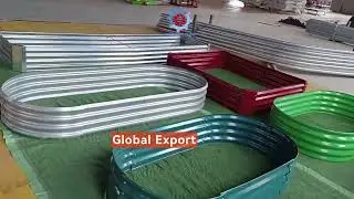 The Production of our raised garden bed for export
