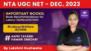 Important Books(Labour Welfare )IUGC NET\JRF EXAM | LABOUR LAWS |  (Paper Code-55) #labourwelfare