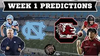 North Carolina vs South Carolina Game Prediction 2023 College Football Week 1
